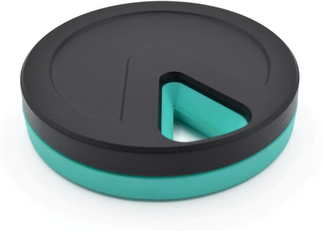 Travel RX Pill Case by Type Two Labs – Weekly 7 Day Pill Box, Compact Manyetik Organizel for Pills uygun Purses veya Pockets, Rugged Daily Caddy Holds Vitamins, Supplements and Drug. (Vibrant Teal)