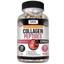 Kaya Naturals Multi Collagen Complex Kompleks Toz for Women and Man, Vital for Hair, Skin, Nails ve Anti-Aging, Tip I, II, III, V & X Collagen Protein | Capsules - 30 Count Supplement