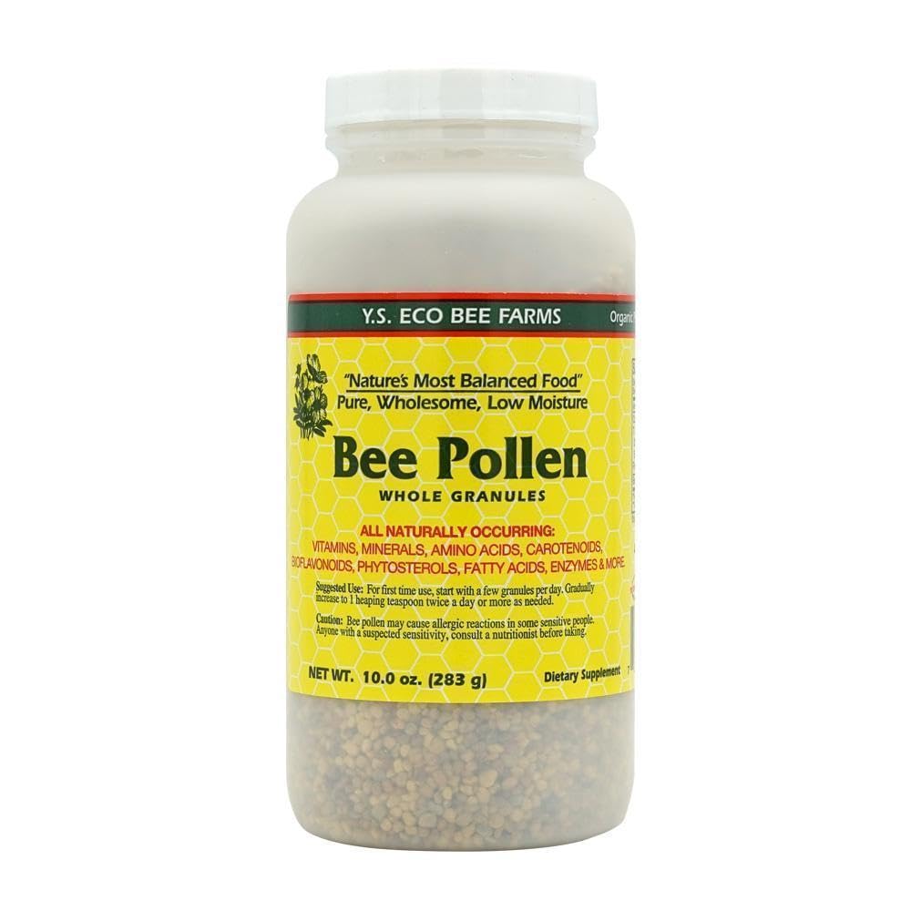 Bee Pollen - Low Moisture Whole Granular - 10 oz
