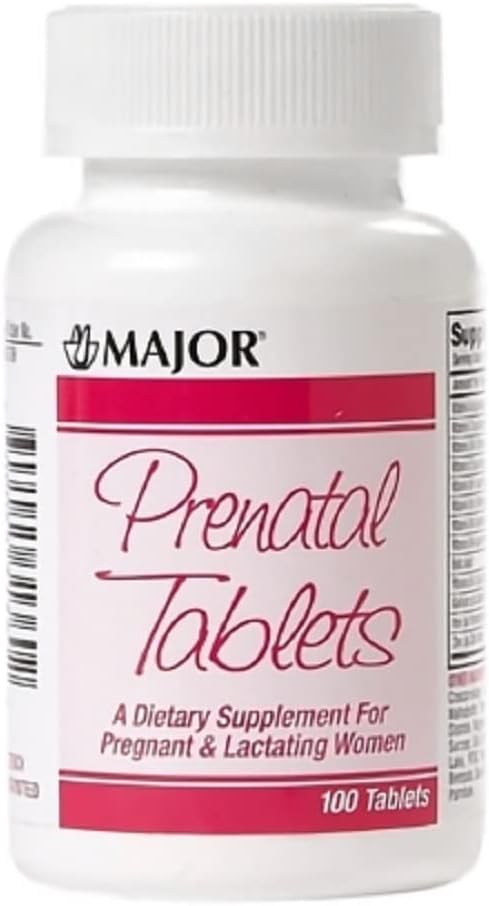 Major Prenatal TABS ASCORBIC ACID-100 MG 30 Tablet ABDPC 309045313