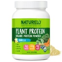 NATLO Plant Protein Toz, Vanilla, 22g protein - Non-GMO, Vegan, No Gluten, Süt, ya da Soy - Yapay Flavors, Sentetik Renklendirme, Preservatifler, veya Katkılar - 20 Hizmetler