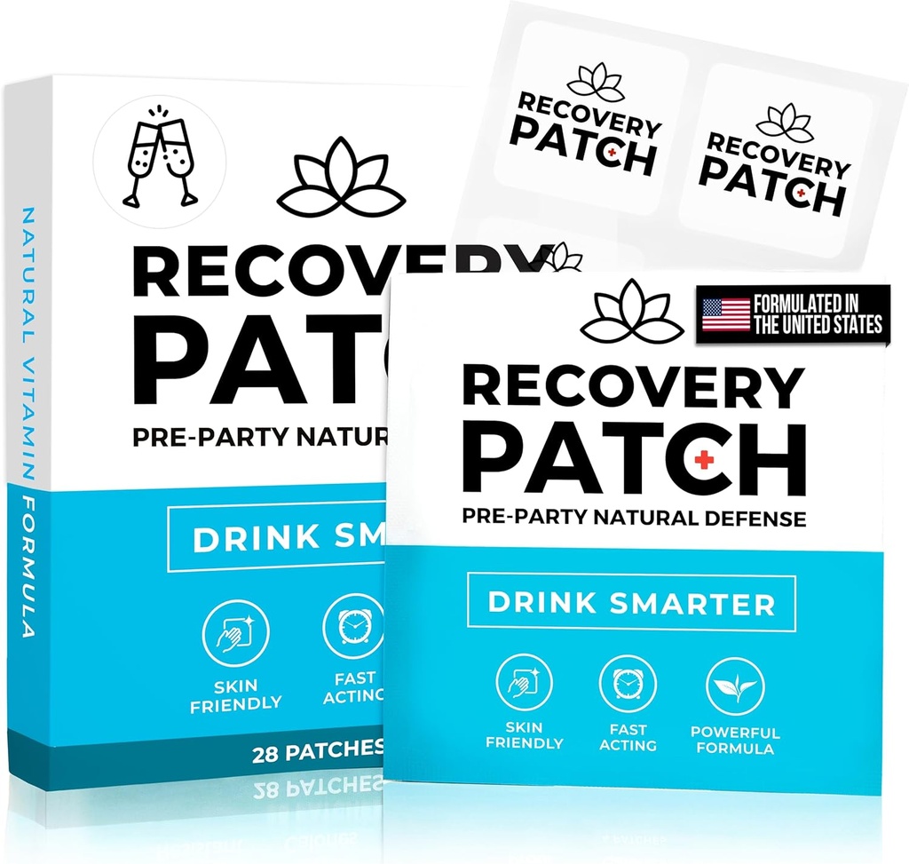 Recovery Patches 84 Pack (Three 28 Packs) - Αφύπνιση Ανανεωμένο & Energized με 100% φυσικά συστατικά Patch μας - μεμονωμένα τυλιγμένα, δέρμα-φιλικά & αδιάβροχο - Ενισχυμένη Φόρμουλα