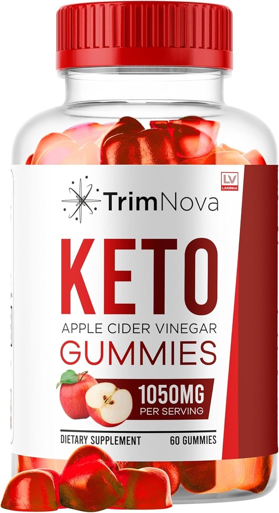 LIVORKA TrimNova Keto ACV Gummies, TrimNova Gummies, TrimNova Keto, TrimNova Keto ACV Gummies, Trimnova, TrimNova Keto Formula, TrimNova Keto ACV Gummies 1050MG, 60 Gummies for 1 Month.