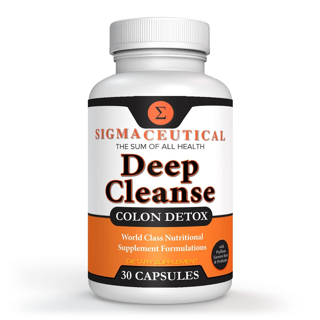 1 Day Colon Cleanse - Detox Cleanse - Bowel Cleanse & Laxative - Bowel Detox - Kolon Cleanser & Detox - 30 Capsules