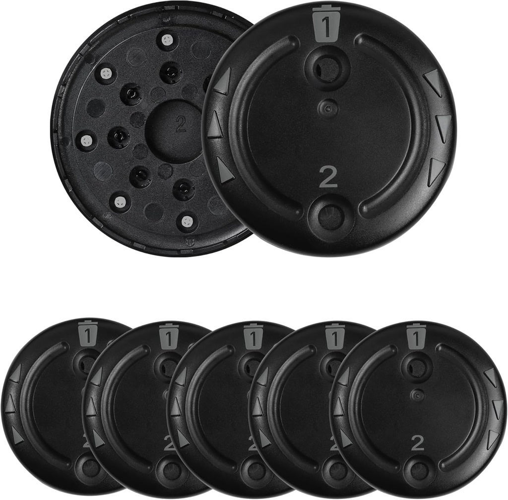 5 Packs (40 Adet) Unitron Wax Guards Ceru Blank Disk v2.0 098-0445 for phonak, İşitme Yardım Aksesuarları Rehberleri,Phonak İşitme Yardımı Filtreler Muhafızları