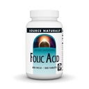 Source Naturals Folic Acid 800 mcg Diyetary Supplement - 500 Tablet