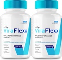 VIVE MD ViraFlexx for Men, ViraFlexx Male Enchantment - maksimum Performans, All Natural Diyetary Supplement Ekstra Güçlü Pills, ViraFlexx Pro Supports General Health, Vira Flexx Yorumlar (2 Pack)