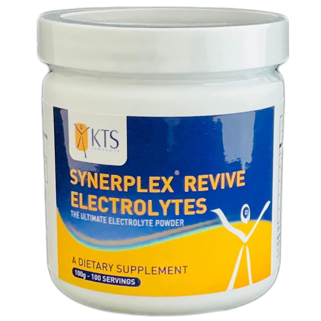 Το Synerplex® Revive Electrolyte Powder είναι η καλύτερη και πιο ολοκληρωμένη ηλεκτρολυτική Formula διαθέσιμη. Βοηθά στην ενυδάτωση, την αποτοξίνωση και τη μείωση των κράμπες