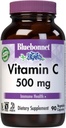 Bluebonnet Beslenme Vitamini C 500 mg Sebze Kapsülleri, Ascorbici, Immune Health & Skin Health, Vegan, Vegetarian, Non GMO, Gluten Free, Soy Free, Milk Free, Kosher, 90 Sebze Capsules