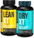 Jacked Factory Stim-Free Kilo Kayıpı - Lean XT Stim-Free Fat Burner ve Kuru XT Su Pilleri Bloating Reduce (30 Day Supply)