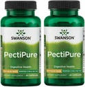 Swanson PectiPure Değiştirilmiş Citrus Pectin-Depres Digestive Health and Cellular Health-Delivers Minimum 82% Galacturonik Asit-Doal Wellness Supplement (60 Capsules, 600 mg Her) 2 Pack