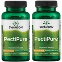 Swanson PectiPure Değiştirilmiş Citrus Pectin-Depres Digestive Health and Cellular Health-Delivers Minimum 82% Galacturonik Asit-Doal Wellness Supplement (60 Capsules, 600 mg Her) 2 Pack