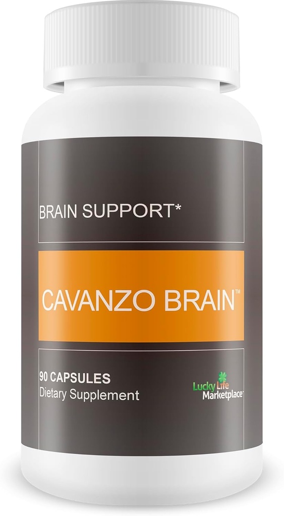Cavanzo Beyin Desteği - Beyin Destek Supplement Memory Focus ve Brain Function - Memory - Focus - Clarity - Recovery - Stamina - Cavanzo Frankincense Improv Capsule Formulation