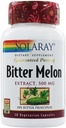 Solaray - Εγγυημένη ισχύς Bitter Melon Extract 500 mg. - 30 Κάψουλες