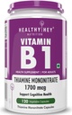 B1 Vitamini -120 Veg Capsules