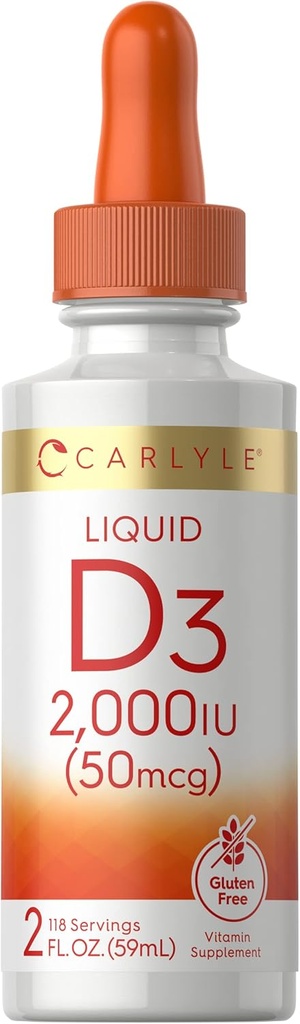 Carlyle Liquid Vitamin D3 