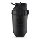 SHAKES CoolRE Shaker Şişe - 24oz Leak Kanıt Protein Shaker Şişe Pre Workout, Smoothie ve Toz İçecek Mixes, No-Blade Cooking for Gym, BPA-Free, Easy Clean & Easy to carry (Matte Black)