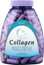 Sanar Naturals Multi Collagen Pills - Tip I, II, III, V, X - Ekstra Güçlü Saç Skin Nails Ortakları - Kadınlar ve Erkekler için Hidrozed Collagen, 150 Capsules