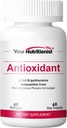 Antioxy Softgel - Algae'den Astaxanthin, Ergothioneine - 60 Konts, 60 Day Supplygel