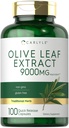 Carlyle Olive Leaf Extract Capsules | 9000 mg | 100 Count | Non-GMO, Gluten Free | High Potency Supplement