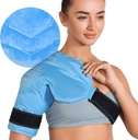 Imparator Cuff Cold Therapy için Buz Paketi, Arm Gel Buz Paketi Injuries Reusable, Esnek Soğuk Kombinasyon için Soğuk Kombinasyon, Fatigue ve Omuz Discomfort, Blue