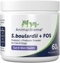 AnimalBiome Pet Probiyotiks - S. boulardii + FOS Probiyotik ve Prebiyotik Toz Köpekler ve Kediler için 60g
