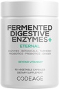 Kodaj Fermented Digestive Enzymes Supplement 3Month Supply - 14 Digestive Enzymes, Probiyotikler, Prebiyotikler, Fermented Botanicals, Plant-Based Multi Pancreatic Enzymes - 1 Capsule a Day - 90 Capsules