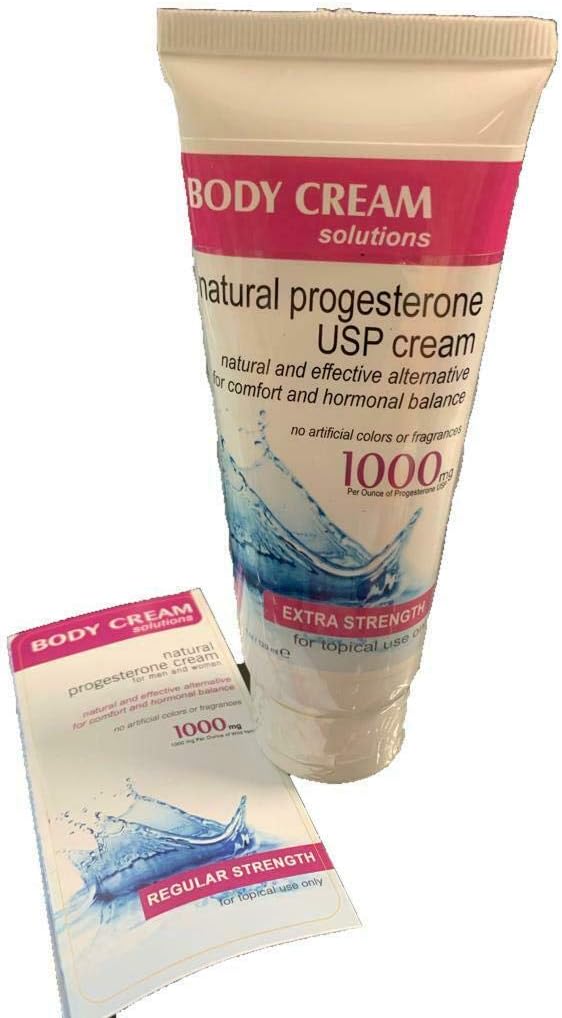 Crema De Progesterona Natural para Un Sano Balance Hormonal Femesio Durante La Menopausia - 4 Oz