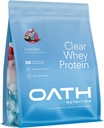 Διατροφή Oath Clear Whey Isolate Protein Powder, Coco Razz, 20g Πλήρης πρωτεΐνη ανά υπηρεσία, χωρίς προσθήκη ζάχαρης, Grass-Fed, 18 εξυπηρετούν