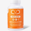 10-in-1 Immune Variant, B Kompleksi, çinko, Turmeric, Vitaminler C & D for Immune Support and Defense, Immunity Multivitamin for Women & Men, 90 Capsules