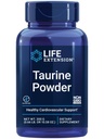 Life Extension Taurine Toz - Sağlıklı Cardiovascular Destek, Beyin Sağlığı, Sağlıklı Ağlama ve Kas ve Egzersiz Kurtarmayı Teşvik Ediyor - Gluten-Free, Non-GMO, Vegetarian – 300 Gramscular
