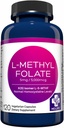 MD Life L- Methylfolate 5 mg συμπλήρωμα - Professional- Grade Active L Methylfolate συμπλήρωμα - 120 κάψουλες - L- Methylfolate 5mg - Μέγιστη ισχύς MTHFR W/ Essential Amino Acids