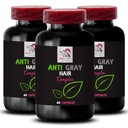 Anti gri saç kapsülü - ANTI GRAY HAIR COMPLEX - Vibrant rengi, Gray saç çözümü, Color reawakening, Natural tone, Saç pigment canı, Fresh tone, Gray saç desteği 3 Şişe 180 Capsules 180 Capsules