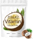2-σε-1 Συμπλήρωμα βιταμίνης D3 K2 Softgel, 10000 IU VIT D3 + 200 MCG Βιταμίνης K2 (180 PC)