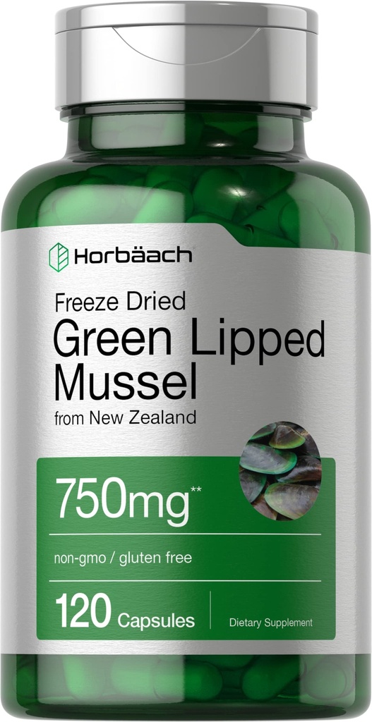 Horbäach Green Lipped Mussel 750 mg 