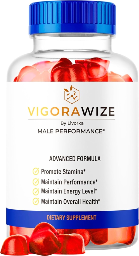 Gummies, Vigorawise Gummies, Vigorwise Gummies, Vigora Wize Advanced Formula Gummies, Vigora Wise Daily Support Gummies, Vigora Wize Health Supplement, 60 Gummies For 1 Ay