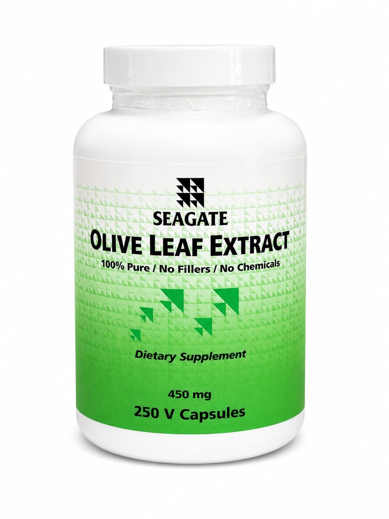 Seagate Products Olive Leaf Extract 450 mg 250 Καψάκια