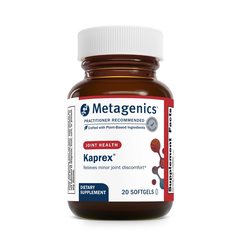 Metagenics Kaprex, Ortak Konfor için Yardımcı Kinase Yanıt Modulators, Plantive - 60 Softgels