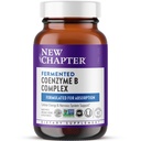 New Chapter Vitamin B Complex – Ζυμωμένο Σύμπλεγμα Συνένζυμο Β Πλούσιο σε Βιταμίνη Β12 + Βιταμίνη Β6 + Βιοτίνη + Κατασκευασμένο με Βιολογικά Συστατικά - 60 ct