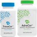 NeuroScience Mood + AdreCor + TravaCor (2 Προϊόντα, 180 κάψουλες, 60 κάψουλες)