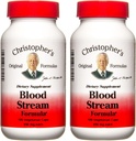 Christopher's Original Formulas Blood Stream Formula - Συμπληρώματα κυκλοφορίας αίματος - Υποστηρίζει Vein Ελαστικότητα, Καθαρό & Καθαρό ρεύμα αίματος - Συσκευασία των 2