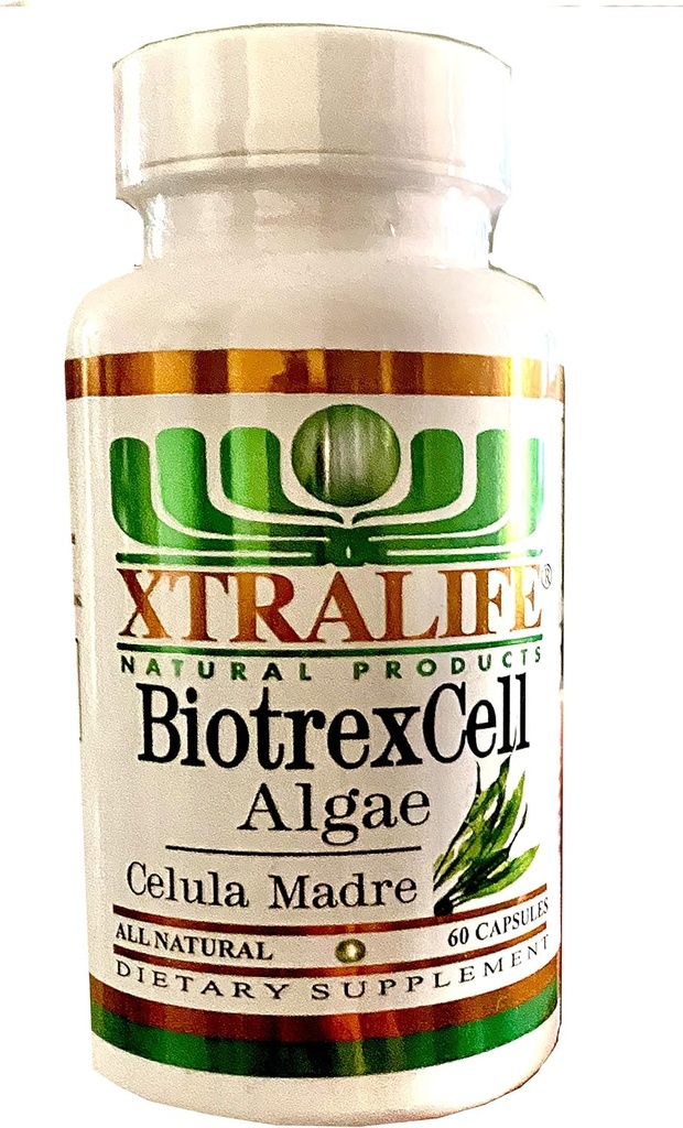 Bioxtrexcell Celulas Madre 60 Caps 900 mg Stem Geliştirilmiş Hücre, Celulas Mares Blue Green Algae Toz