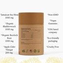 Τζαμαϊκανός Θαλασσινός Μος + Μηλίτης Ξίδι (Vegan Sea Moss)