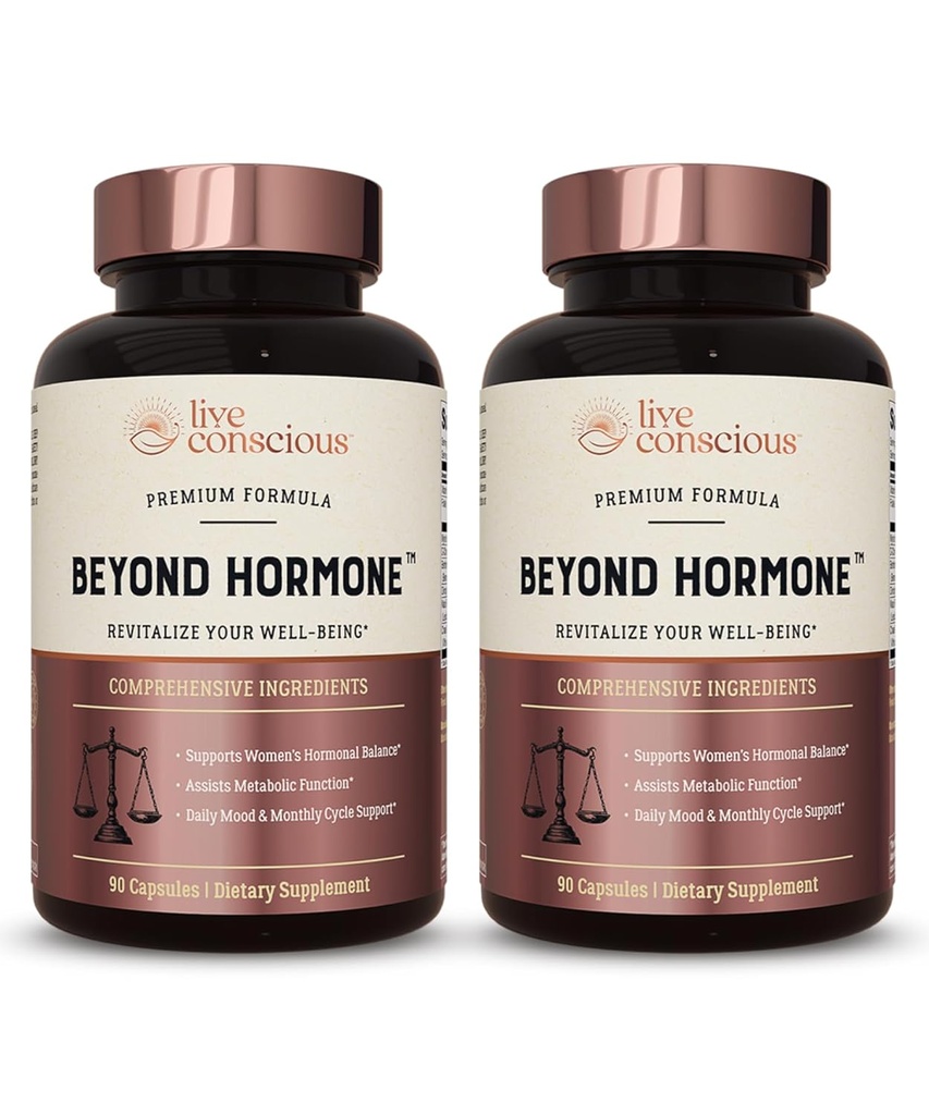 Hormon Daily Menopause & PMS Supplement - Metabolism Support & Health Estrogen Balance for Women - Berberine, DIM, Chaste Tree Berry, Maca Root, Myo & D-Chiro-Inositol - 90 Ct.
