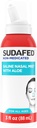 Sudafed Non-Medicated Saline Nasal Mist with Aloe, Sinus Saline Nose Spray for All Ages Quick Flushes & Moisturizes Nasal Passages, Use Nasal as often As Needed, Drug-Free, 3 fl. ozzz