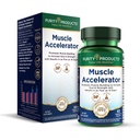 Saf Ürünler Kas Hızlandırıcı 650 mg Patented & Klinik Olarak Test Edilmiş Kas Hızlandırıcı Kombinasyonu Ayurvedic Herbal Ekstraksiyonları Güçlü, Endurance + Kas Büyümesi - 60 Veg Caps