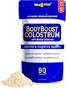 BodyBoost Premium Colostrum Whole, 100% Bovine Colostrum Toz, Immunoglobulin & Lactoferrin, Grass Fed Colostrum Toz, Gut Health, Diverse Intake,16 oz