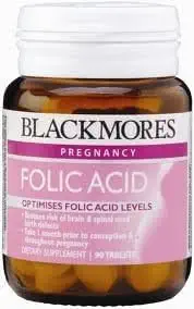 Blackmores Viltamins Folic Acid for Women Who Are ready to Have a Child 90 Tablets. [Sen Güzellik Hediyesi için ücretsiz]