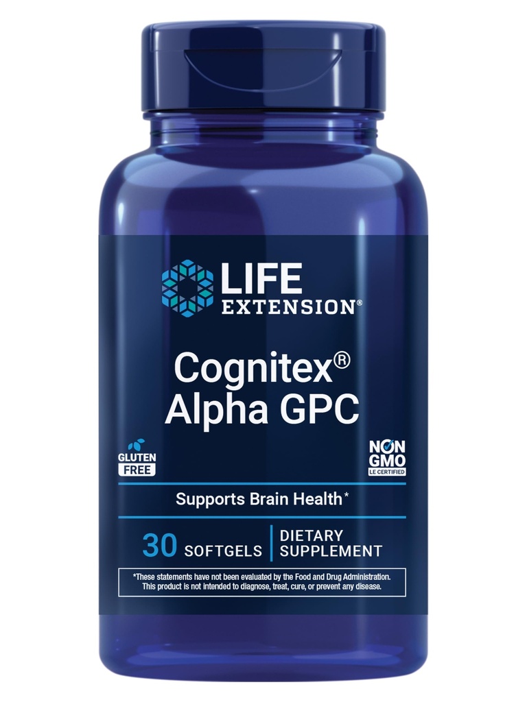 Life Extension Cognitex Basics, 30 Softgels - Multi-Nutrient Formula for Brain Health Support, Στοχευμένη Διατροφή για Μνήμη, Εστίαση, Προσοχή & Συνολική Γνωστική Απόδοση - Μη ΓΤΟ, Χωρίς Γλουτένη