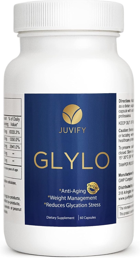 Anti-Aging & Kilo Management Pill - Enerjiyi güçlendirin, Kontroller Cravings ve Hücresel Onarımı - Vitality & Sağlıklı Ağlamayı Destekleyin - 60 Caps